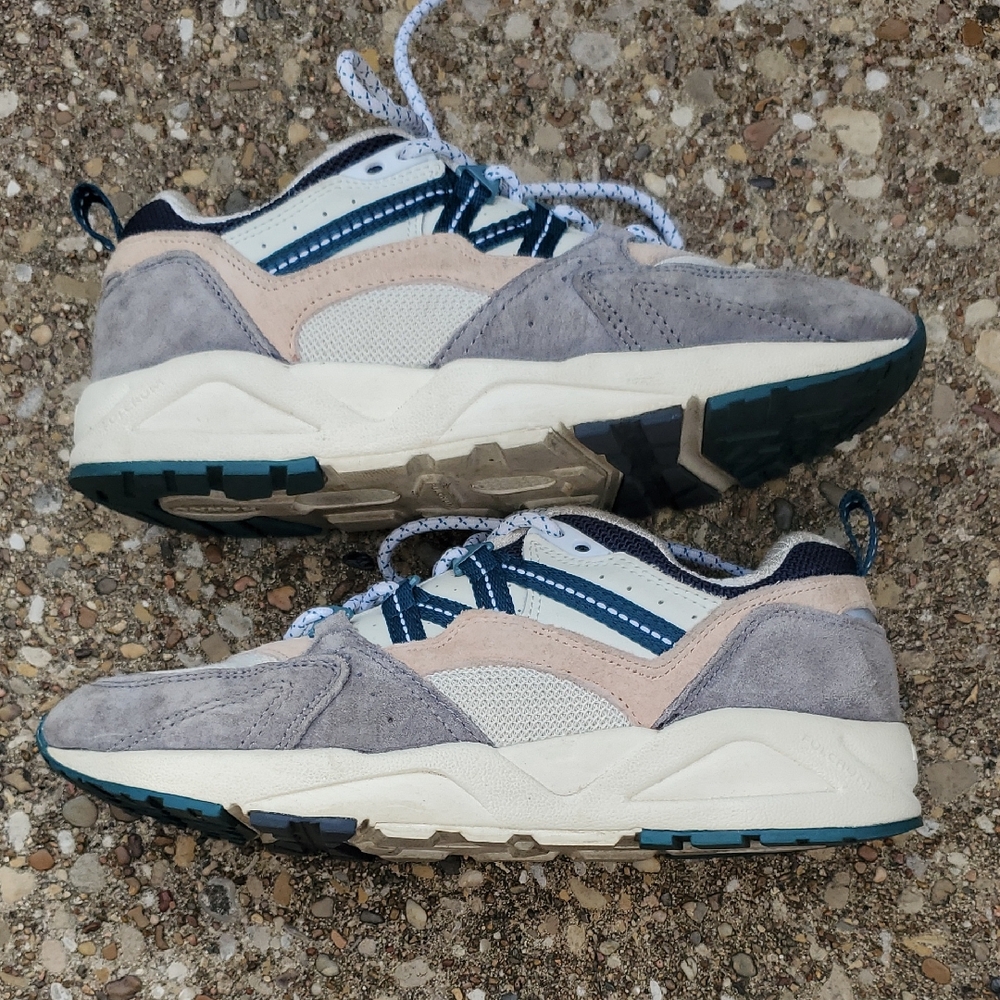 Karhu Fusion 2.0 Frost Grey Blue Coral Sneakers Fulcrum Youth 5